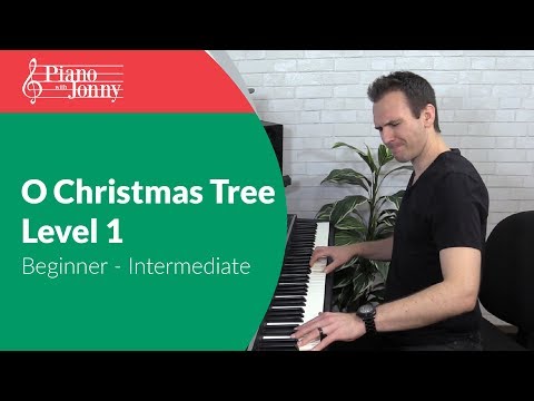 O Christmas Tree - Jazz Tutorial for Beginner & Intermediate Piano