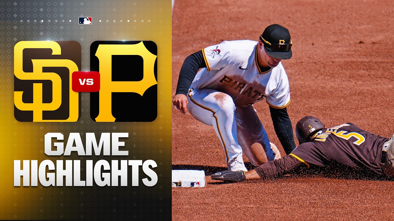 4월9일 피츠버그 샌디에이고 MLB 하이라이트