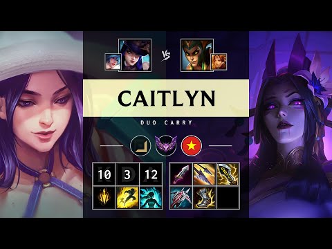 Caitlyn ADC vs Cassiopeia: Legendary - VN Master Patch 14.24