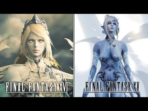 Final Fantasy 16 VS. Final Fantasy 15 - Summons Comparison