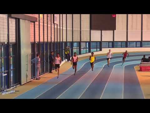 200m – Groupe C - Finale 3 – JESM – Championnat 92 & 78 Indoor 03/12/2017 – Eaubonne