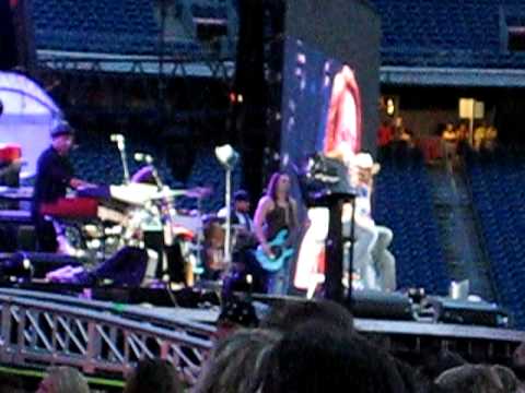 Bon Jovi Gillette Stadium July 24, 2010 Kid Rock Picture