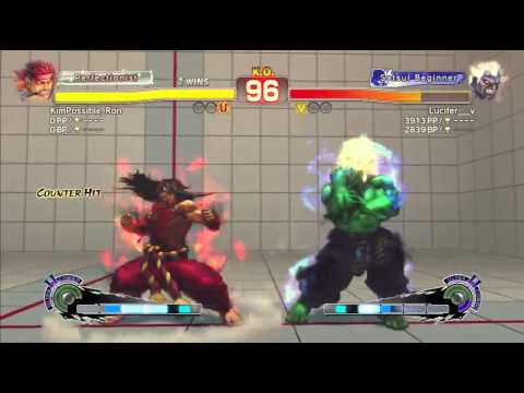 KimPossible_Ron (Evil Ryu) vs Lucifer___v (Oni) #1