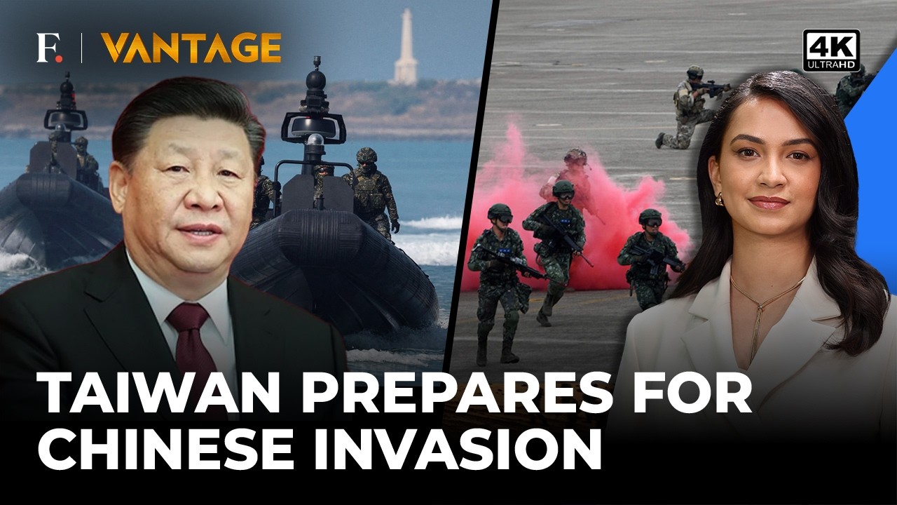 Taiwan Launches Largest-ever Military Drills to Prepare for Invasion By China's Xi | Vantage | 4K