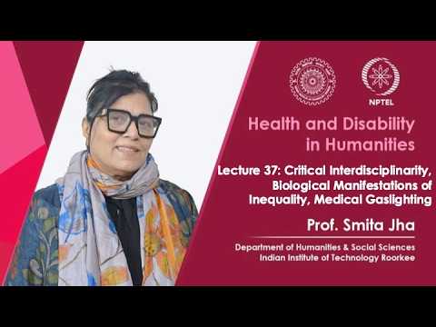 Health and Disability in Humanities Promo Video By Prof Smita Jha IITR