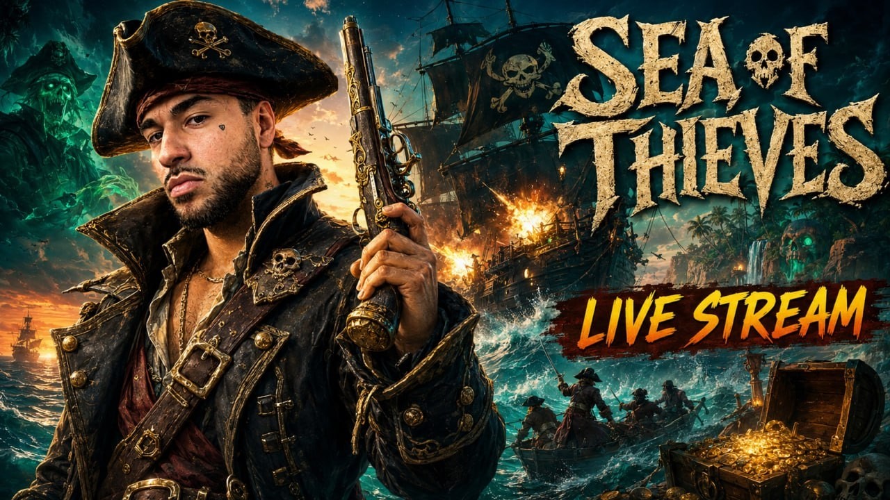 🔴SEA OF THIEVES ( NEW GIF DONATE ) | فارسی + English 🎮این لایو برای شماست👀 !donate !points !pc
