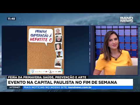 Roberta Russo entrevista Roseli Tardelli sobre a Feira da Primavera, na Manhã Band News