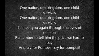 Virgin Steele - The Burning Of Rome (Cry For Pompeii) (lyrics)