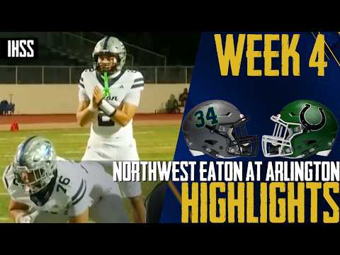 Elijah Irvin Scores 3 TDs as Haslet Eaton Tops Arlington 20-10