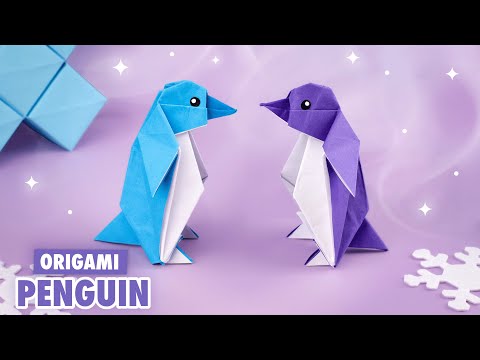 Origami Paper Penguin | How to Make a Paper Bird