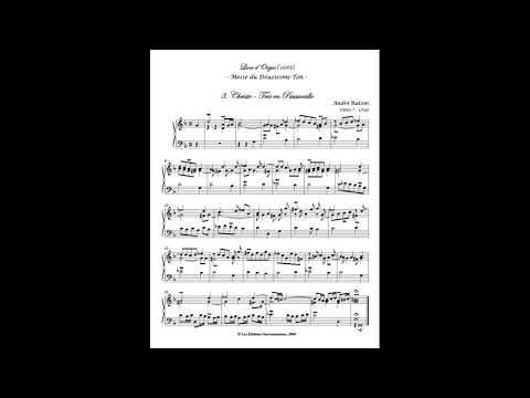 "Passacaglia--Christe" from TREASURY OF EARLY ORGAN MUSIC by André Raison