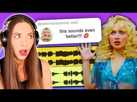 I Made "Manchild" by Sabrina Carpenter Without Ever Hearing It