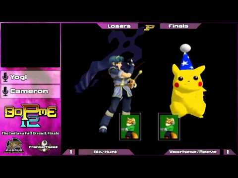 BoPME 12 Melee - Rik & Hunt (Green) vs. Reeve & Voorhese (Blue) Losers Finals