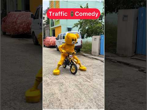 Wait for it 🤣🚦Teddy comedy…… #funny #mrcrazy