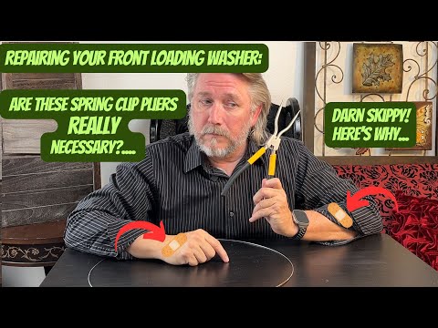 Are these Spring Clamp Pliers Necessary? Darn Skippy! Replacing Front Loading Washing Machine pump