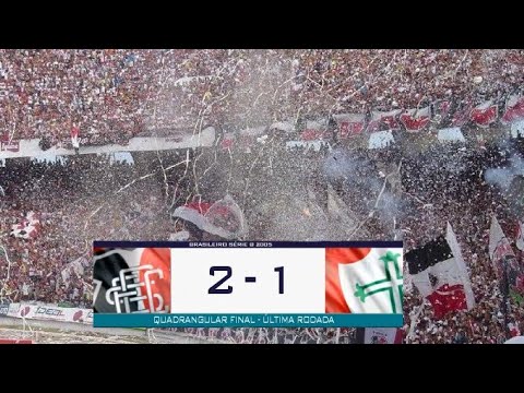 SEM NARRAÇÃO: 🇾🇪 Santa Cruz 2 x 1 Portuguesa 🇵🇹 - *REPRISE* Brasileirão Série B 2005 // Globo