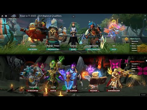 The International 2023 | Southeast Asia Qualifier | Made in Philippines  vs Neon Esports - Game 2