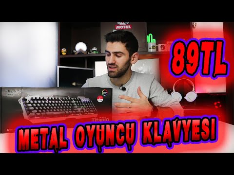 METAL BODY GAMING KEYBOARD FOR EVERY BUDGET - EVEREST KB-197