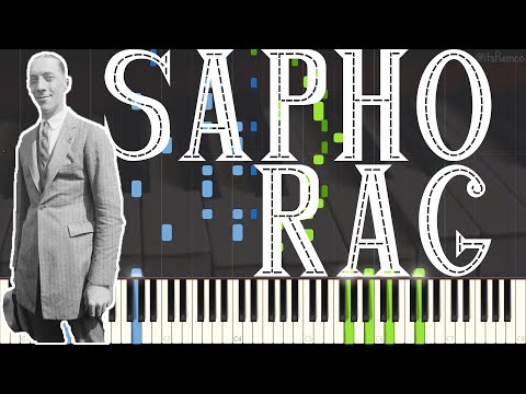 J. Russel Robinson - Sapho Rag 1909 (Ragtime Piano Synthesia)