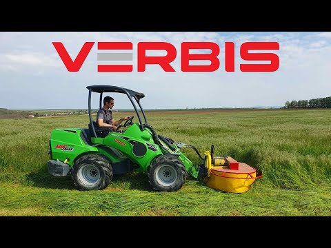 Zanon ZRF-T 1400 dobos fűkasza AVANT rakodón