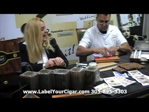 How to place your Cigar labels on the cigar