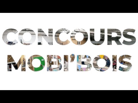 Concours " Mobi' bois " pour la conception de mobilier DIY en bois brut et local