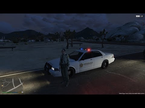 GTA 5 MODS LSPDFR 6 SHERIFF PATROL!! IN SANDY SHORS (GTA 5 REAL LIFE MOD)