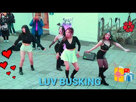 ADORABLE GIRLS. RED VELVET 'PSYCHO' COVER. PRESENTING SUPERB PERFORMANCE TO LUCKY AUDIENCE.