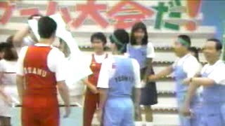 【原真祐美】スカート切り 純白パンチラ【いじわるゲーム大会】