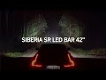 SIBERIA SR LED BAR 42" - DRIVING LIGHT BEAM PATTERN - STRANDS LIGHTING DIVISION