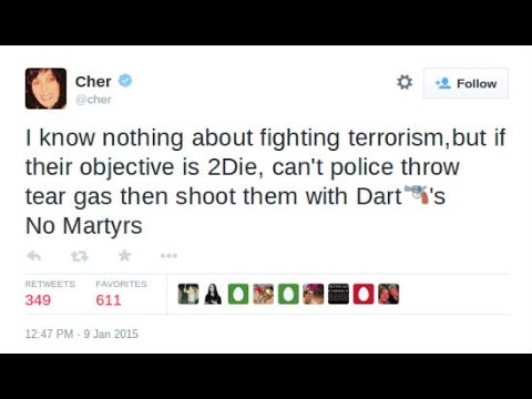 Cher's tweet is in the top 20 dumbest ever