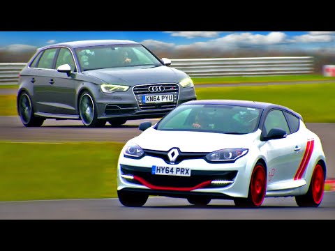 Mégane Renaultsport 275 Trophy-R vs. Audi S3 - Fifth Gear