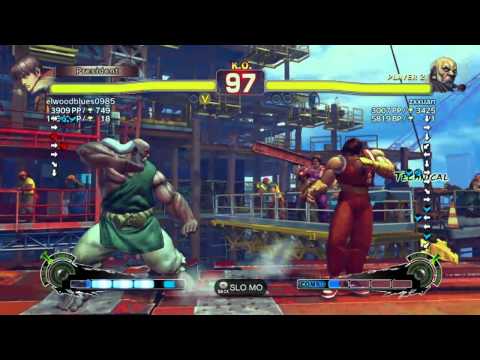 SSF4 AE: elwoodblues0985 (Guy) vs zxxuan (Gouken)