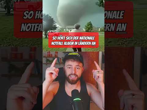 So hören sich Nationale Notfall Alarme aus änderen Ländern an 😬😵