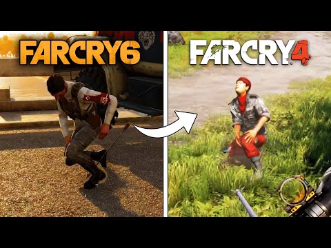 Far Cry 6 vs Far Cry 4 - Physics and Details Comparison