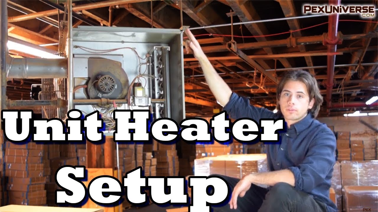 Modine Unit heater installed: Breakdown