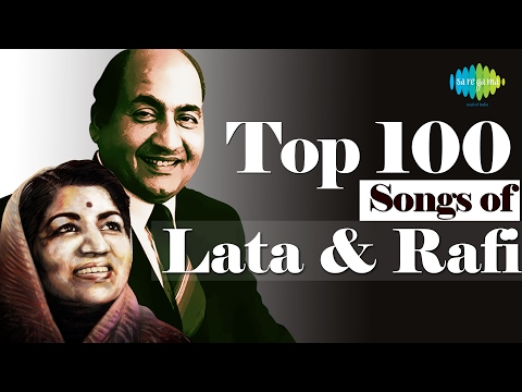 Top 100 songs of Lata Mangeshka& Mohd Rafi  | लता रफ़ी  के 100 गाने | Chalo Dildar | Tum Jo Mil Gaye