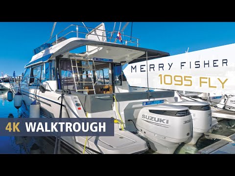 MERRY  FISHER 1095 FLY | JEANNEAU YACHT | WALKTROUGH | EUROMARINE
