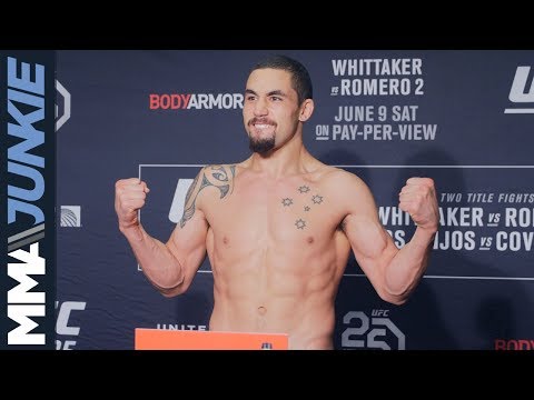 UFC 225 official weigh in highlight