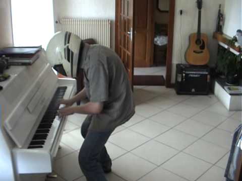 Excitebike (NES) Music - Title Theme on piano