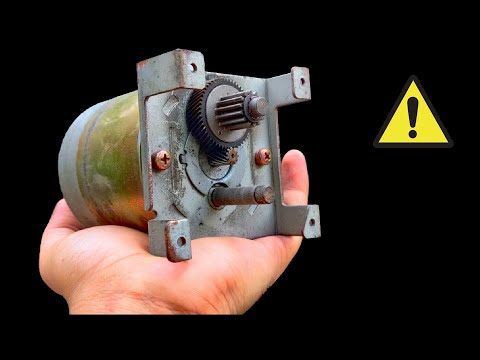 Convert 220v 1000W AC Air Blower to 12v DC Motor Blower Runs on Battery The Professor HINDI