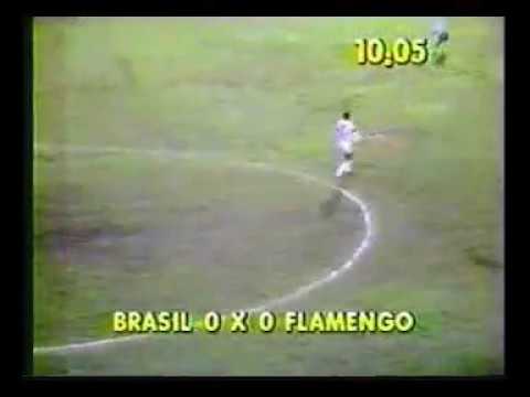 BRASIL DE PELOTAS 2 X 0   FLAMENGO - 1985 JOGO COMPLETO