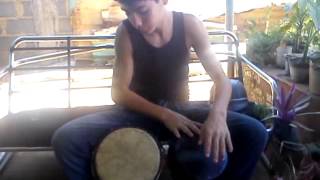 preview picture of video 'chander tocando tambores en la mora'