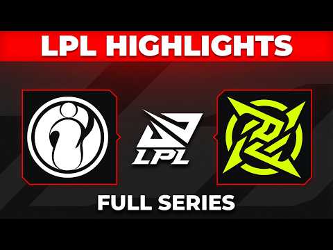 IG vs NIP Highlights ALL GAMES | LPL 2026 Playoffs | Invictus Gaming vs Ninjas in Pyjamas
