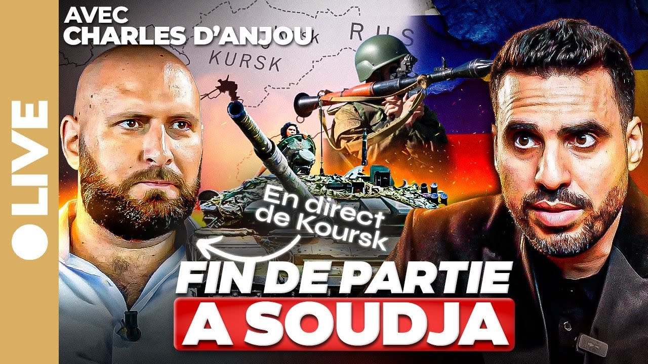 En direct de la contre-attaque de Soudja | Idriss Aberkane reçoit Charles d'Anjou