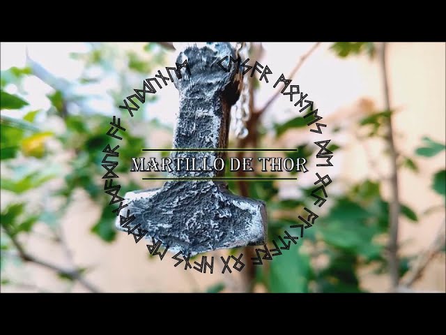 Vídeo relacionado con Mjolnir - Collar con colgante de martillo de Thor con forma de urna de martillo de Thor, con urna de cenizas conmemorativas, para hombres y mujeres