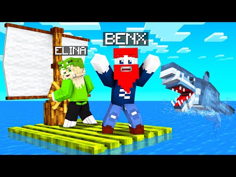 Benx's CRAZY 10-day Minecraft Raft Adventure!