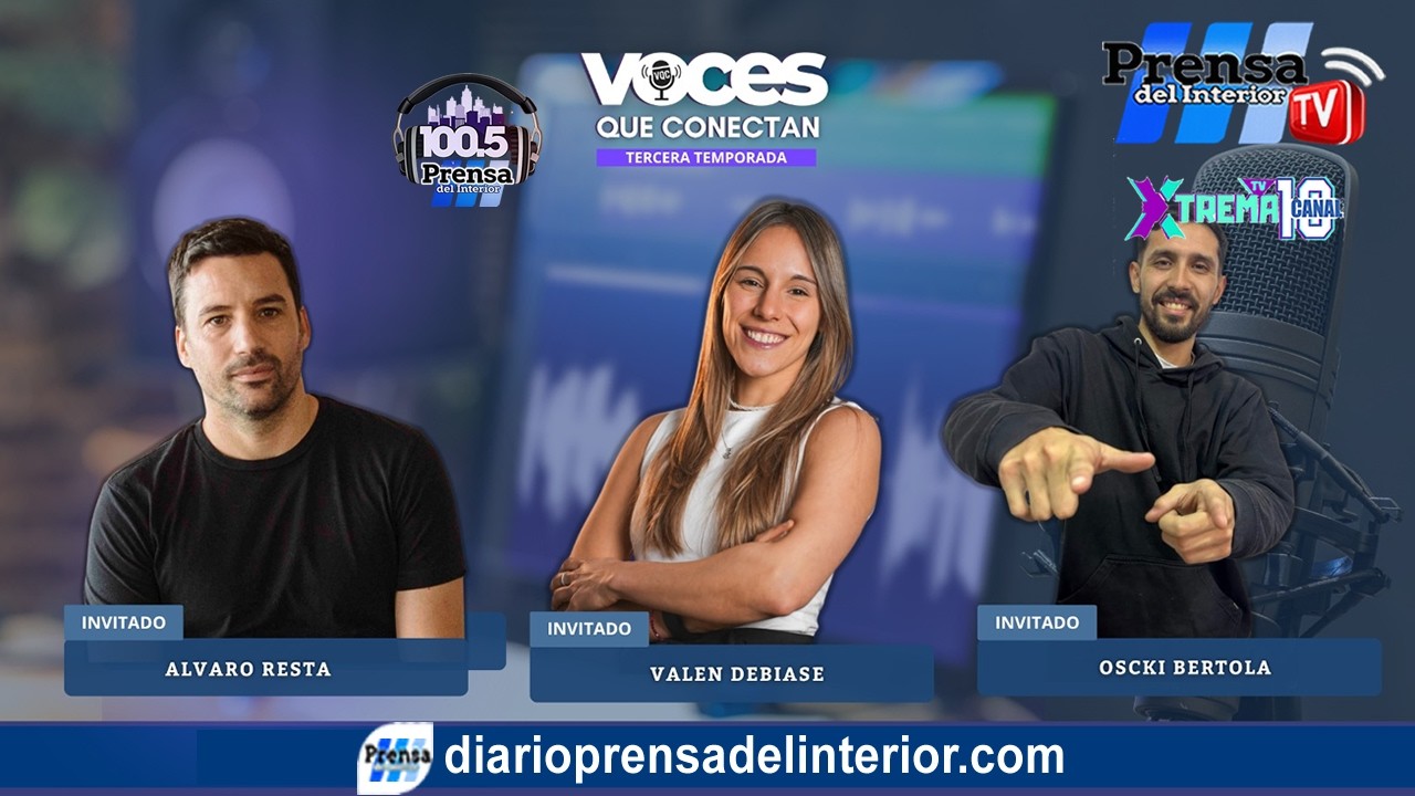Voces que Conectan: fútbol, nutrición y ciudades inteligentes en un programa imperdible