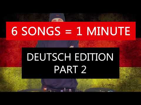 6 Songs = 1 Minute // Deutsch Edition Part 2 - #1MinuteDJChallenge