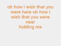 Gabrielle I wish lyrics